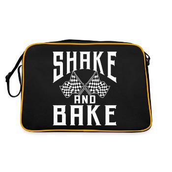 Shake And Bake Racing - Retro Bag - black/gold - Back