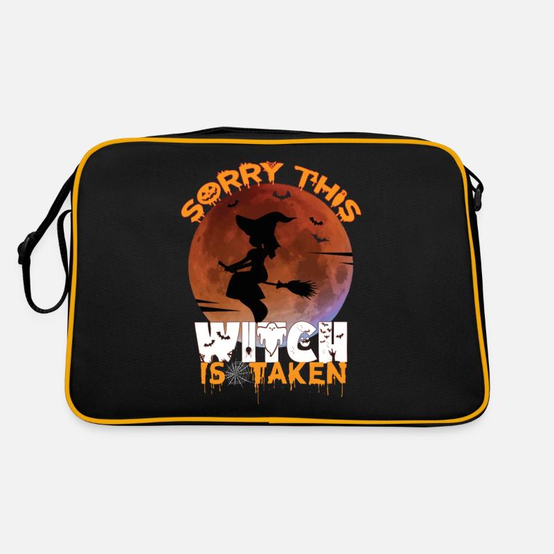 Happy Halloween Horror Monster Haunted Horror Scare Retro Bag