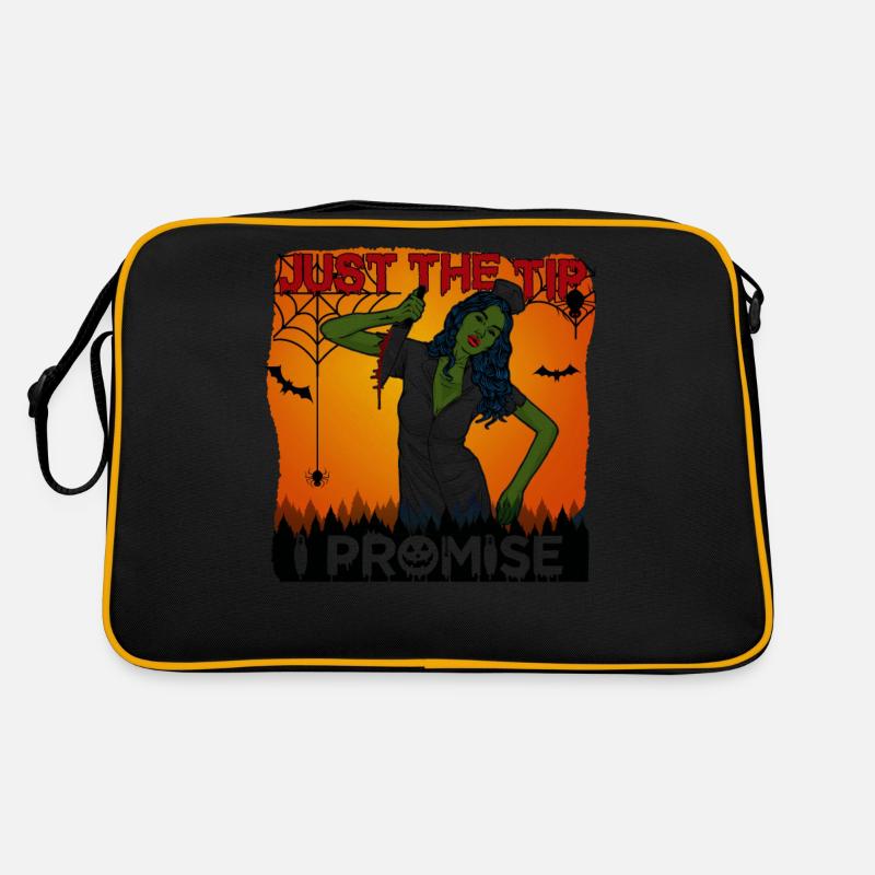 Happy Halloween Horror Monster Haunted Horror Scare Retro Bag