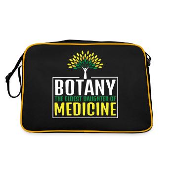Botany The Eldest Daughter Of Medicine - Retro Bag - black/gold - Back