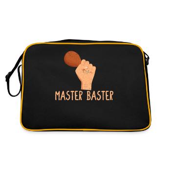 Master Baster Turquie Leg Day Drôle MasterBast - Sac Retro - noir/or - Dos