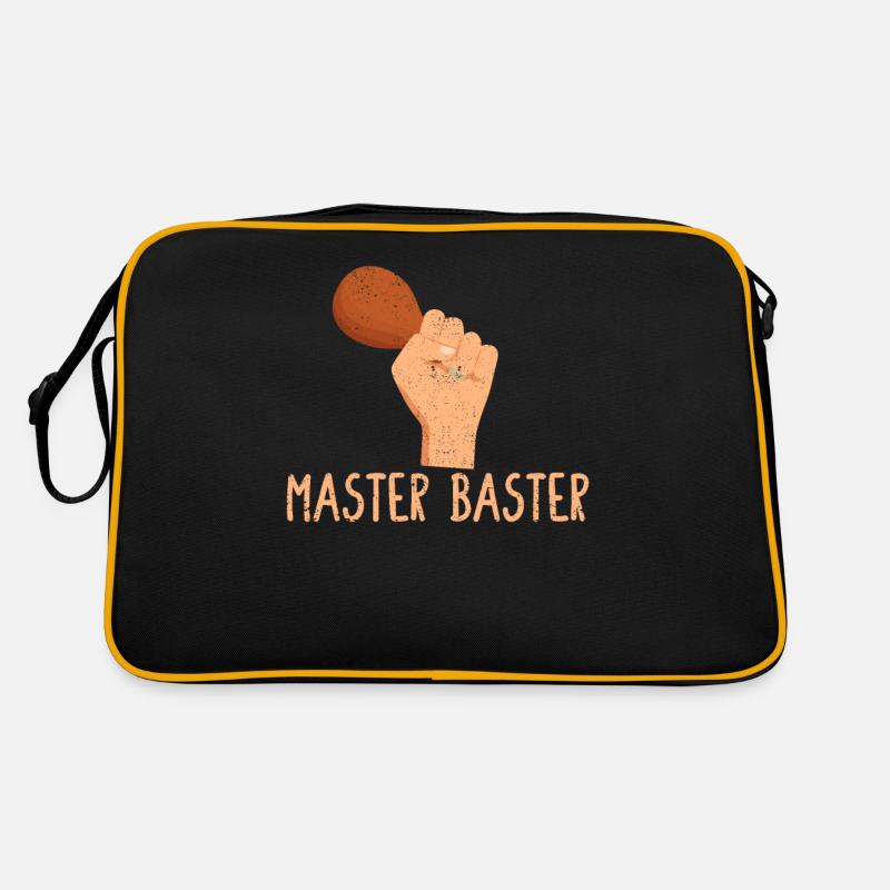 Master Baster Turkey Leg Day Funny MasterBast Retro Bag