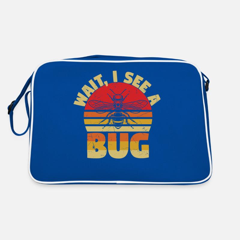 Wait I See A Bug Ants Fly Insects Retro Bag