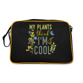 Jardiniers Jardiniers Jardinage Creuser une plante - Sac Retro - noir/or - Dos