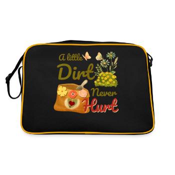 Jardiniers Jardiniers Jardinage Creuser une plante - Sac Retro - noir/or - Dos