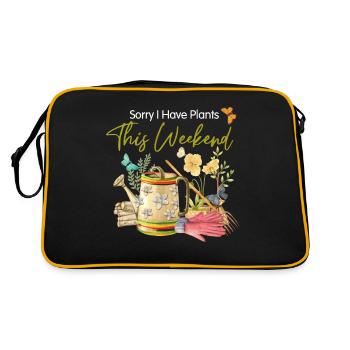 Jardiniers Jardiniers Jardinage Creuser une plante - Sac Retro - noir/or - Dos