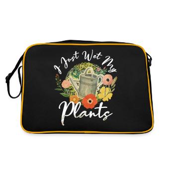 Jardiniers Jardiniers Jardinage Creuser une plante - Sac Retro - noir/or - Dos