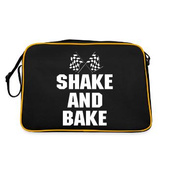 Shake And Bake Racing - Retro Bag - black/gold - Back