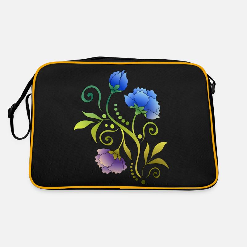 Flowers Retro Bag