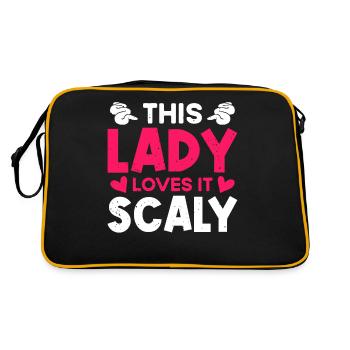 Dames Banana Ball Python Dicton - Sac Retro - noir/or - Dos