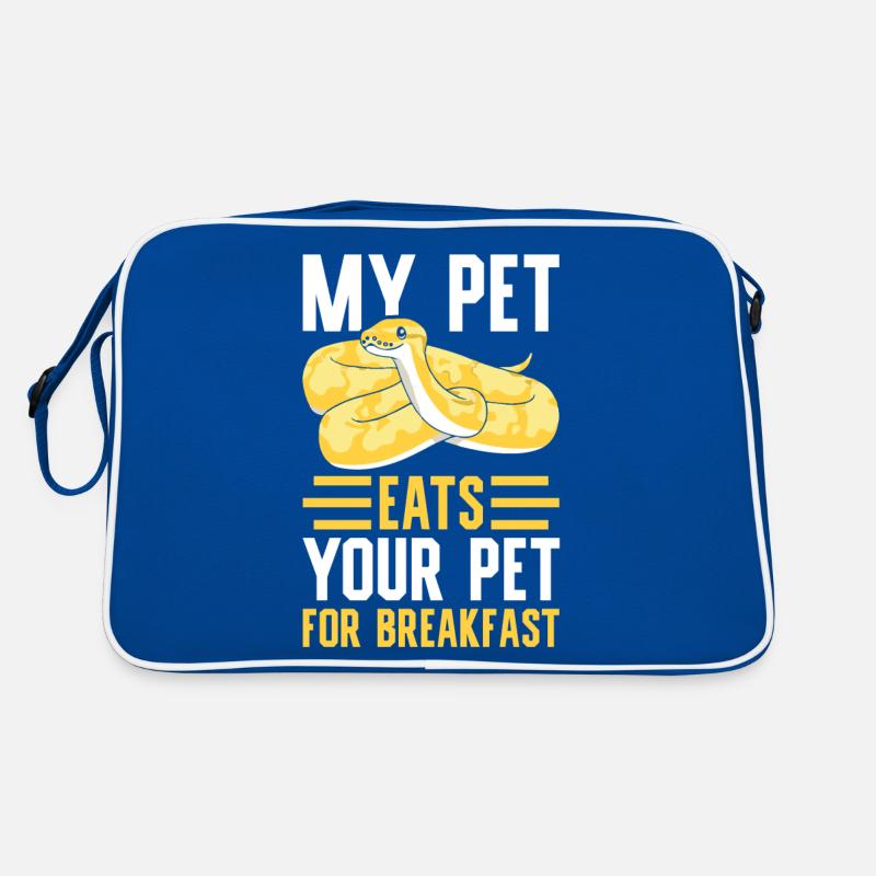 Banana Ball Python Mon animal mange le vôtre À Sac Retro