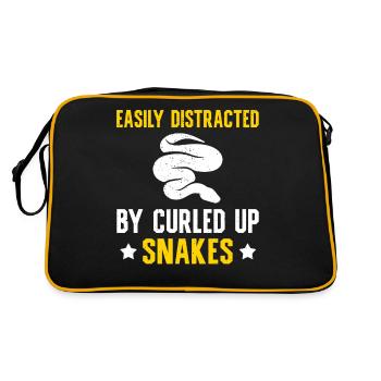 Banana Ball Python Dicton - Sac Retro - noir/or - Dos