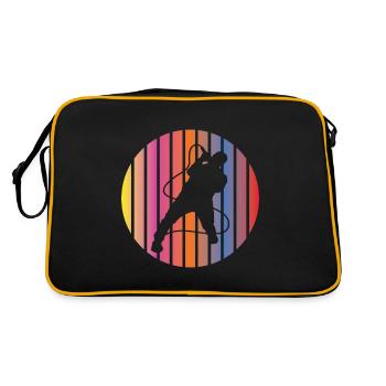 Singer Musicians Singing Band Singing Hobby Singer - Retro Bag - black/gold - Back