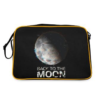 Back to the Moon - Retro Bag - black/gold - Back