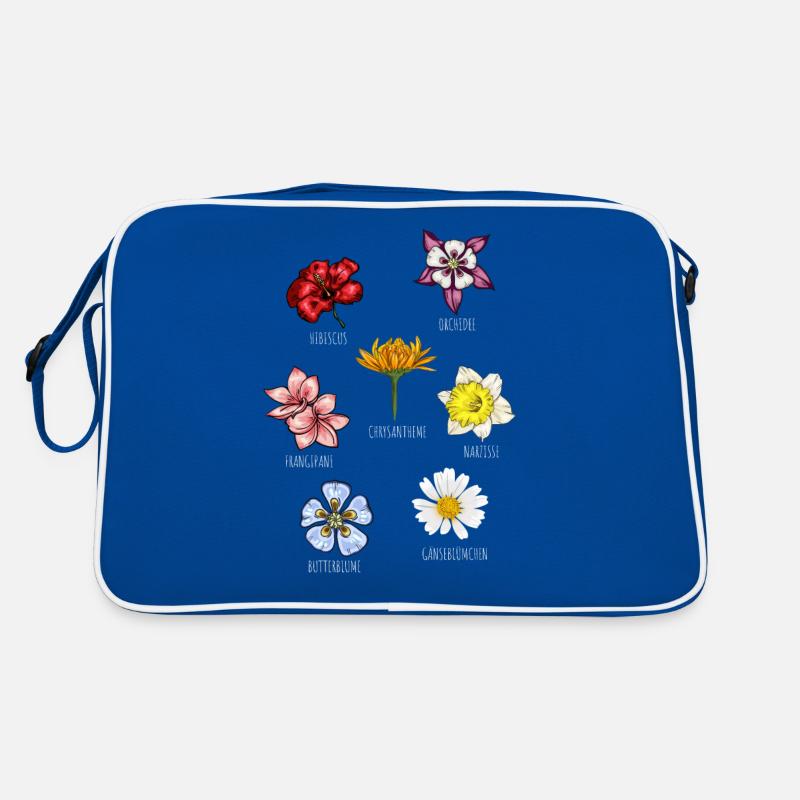 Espèces de fleurs Fleurs Sac Retro