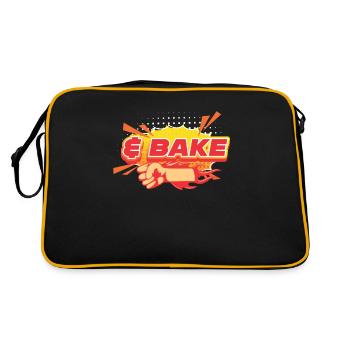 Shake And Bake - Retro Bag - black/gold - Back