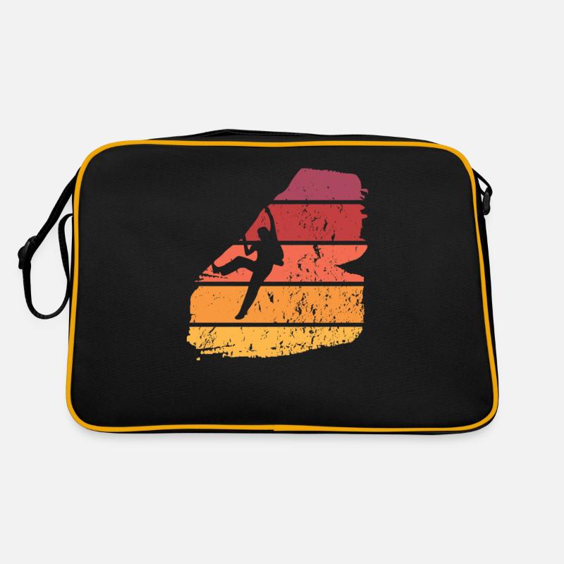 Klettern Freiklettern Retro Tasche
