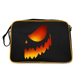 Tenue partenaire Halloween Pumpkin - Sac Retro - noir/or - Dos