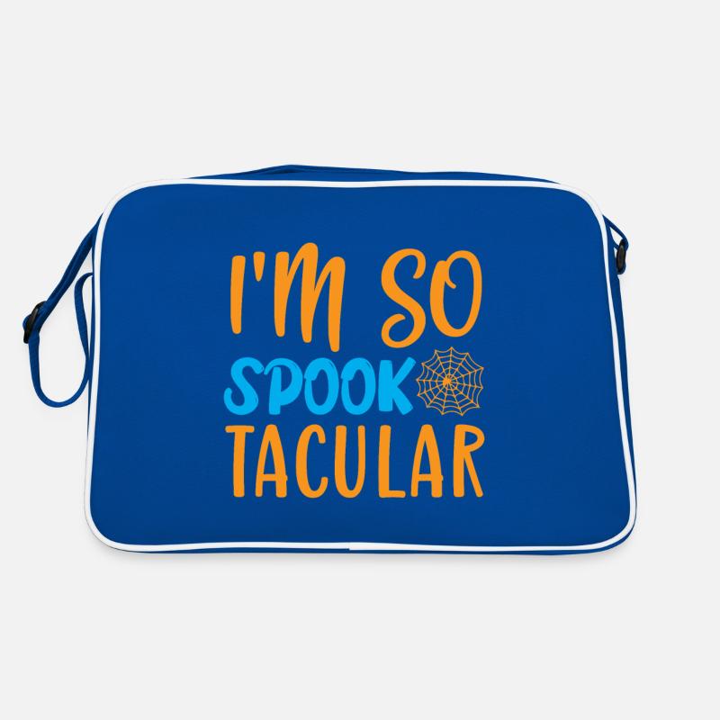 I m so spook tacular - Halloween humor Retro Bag