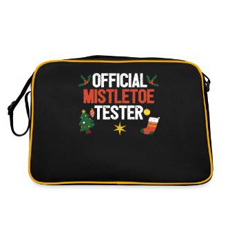 Drôle de Noël Ivy Berries Santa Officiel - Sac Retro - noir/or - Dos
