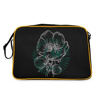 Puissant - Sac Retro - noir/or - Dos