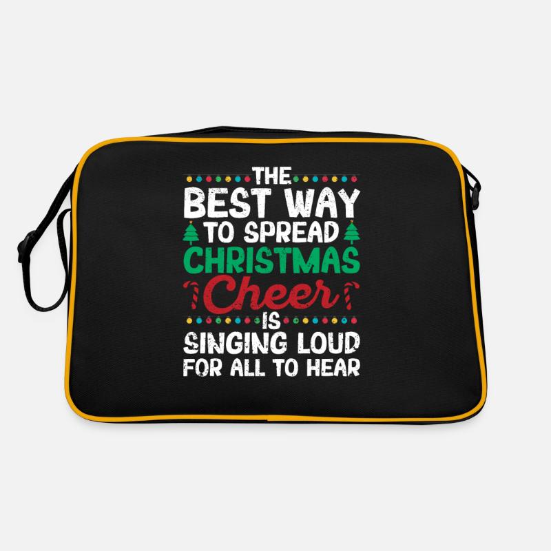 La meilleure façon de répandre l’ de Noël Sac Retro