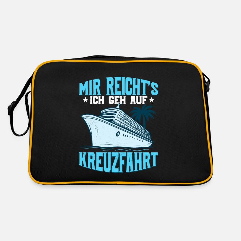 C’est suffisant pour moi je pars en bateau de vacances de croisière Sac Retro