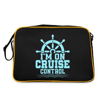 Je suis sur cruise control Cruiser Vacation Crusing - Sac Retro - noir/or - Dos