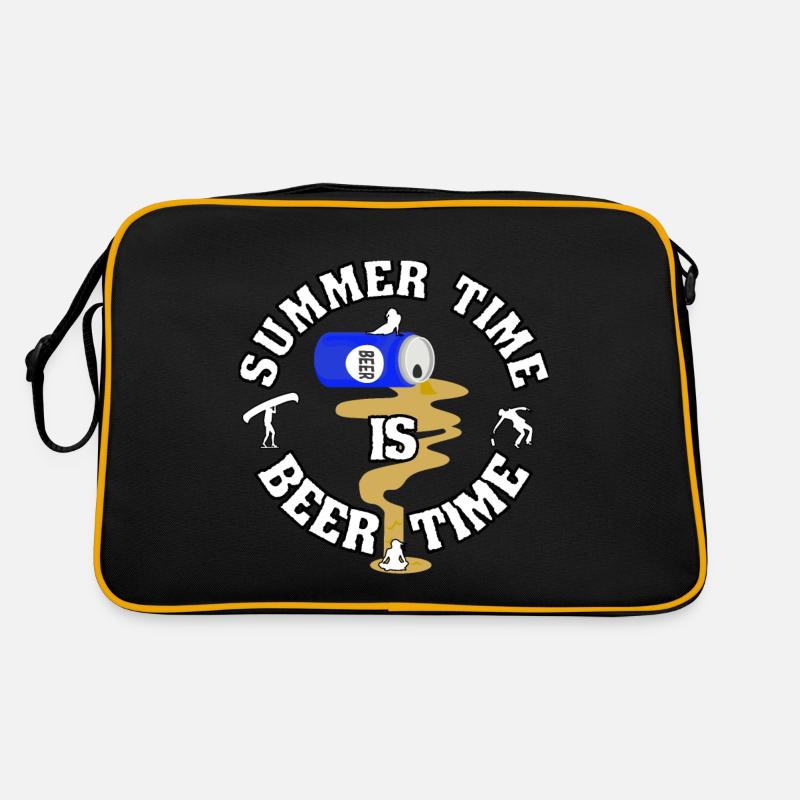 Summer Time Is Beer Time Retro Bag