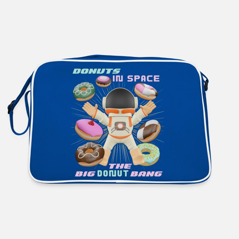 Donut space, beignets dans l’espace, drôle d’astronaute Sac Retro