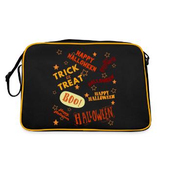 NOT PERFECT - Retro Bag - black/gold - Back