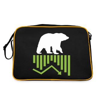 Awesome Bear Market Cycle Stock Crypto Investisseur - Sac Retro - noir/or - Dos