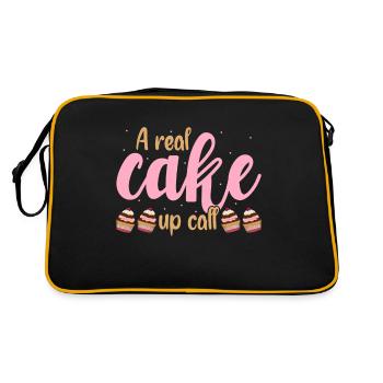 Cuisson gâteau Boulanger Confiseur - Sac Retro - noir/or - Dos