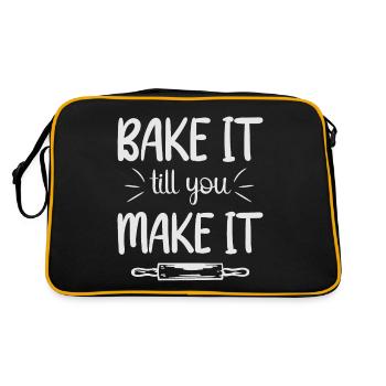 Cuisson gâteau Boulanger Confiseur - Sac Retro - noir/or - Dos