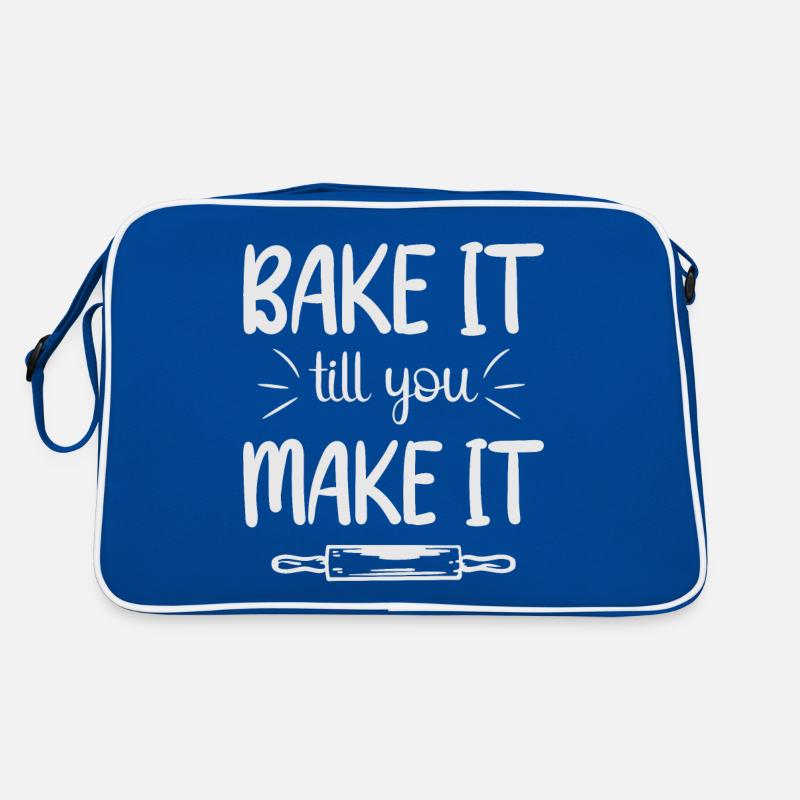 Baking Cake Baker Confectioner Retro Bag