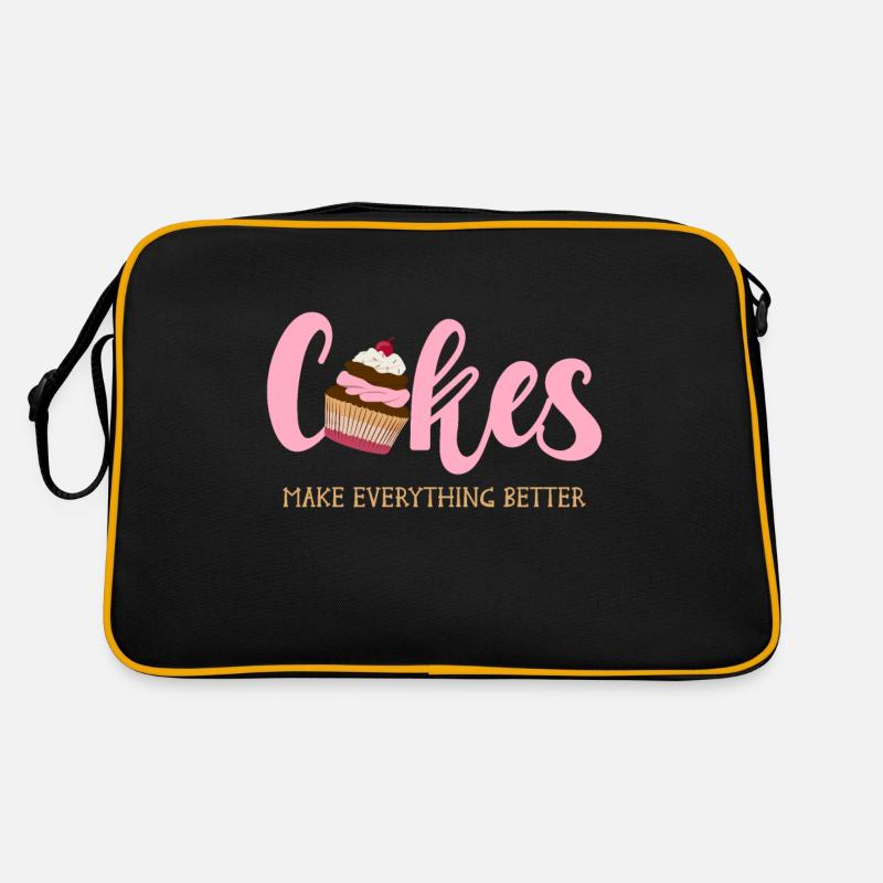 Baking Cake Baker Confectioner Retro Bag