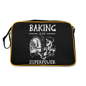 Cuisson gâteau Boulanger Confiseur - Sac Retro - noir/or - Dos