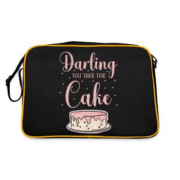 Cuisson gâteau Boulanger Confiseur - Sac Retro - noir/or - Dos