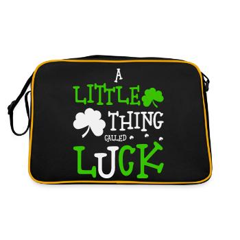 Fête irlandaise de la Saint-Patrick - Sac Retro - noir/or - Dos