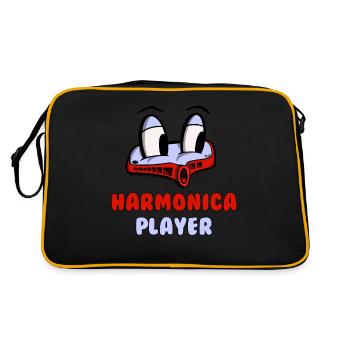 Harmonica player for harmonica player - Retro Bag - black/gold - Back