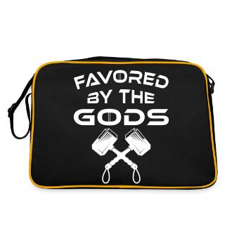 Favori des dieux - favorisé par les dieux - Sac Retro - noir/or - Dos