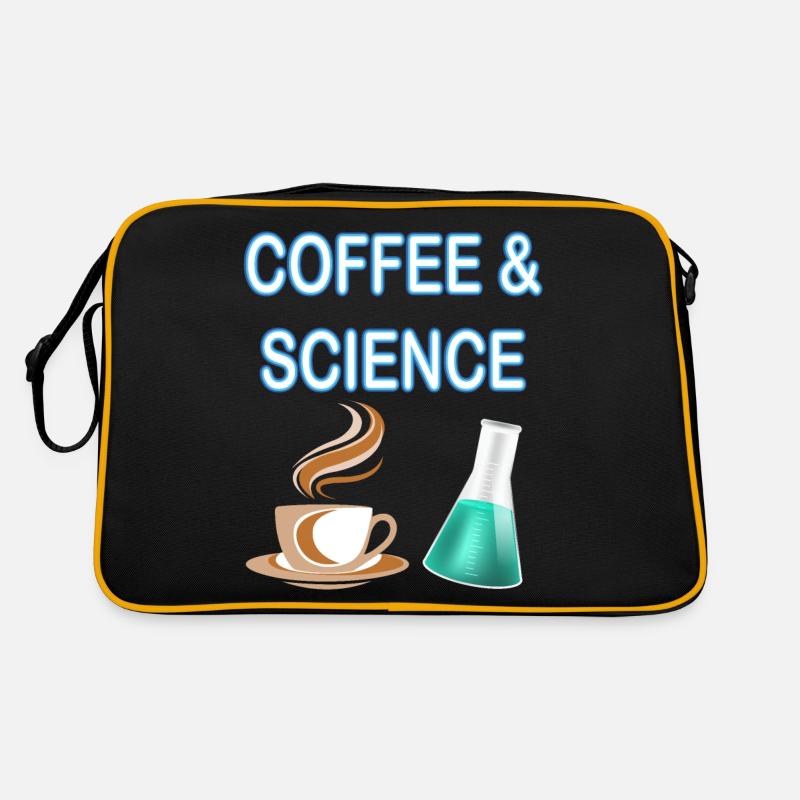 Coffee and science - they go together Retro Bag