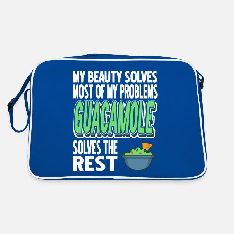 Guacamole résout le reste de mon problème drôle Sac Retro