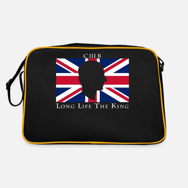 Vive le king uk flag Sac Retro