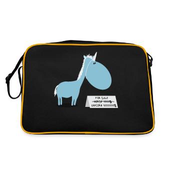 Cheval à vendre - Sac Retro - noir/or - Dos