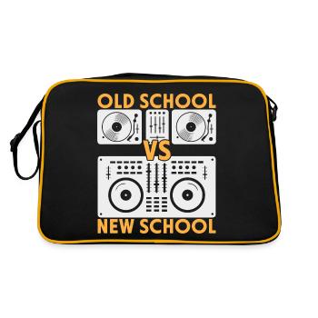 Old School Dj Vs New School Dj - Sac Retro - noir/or - Dos