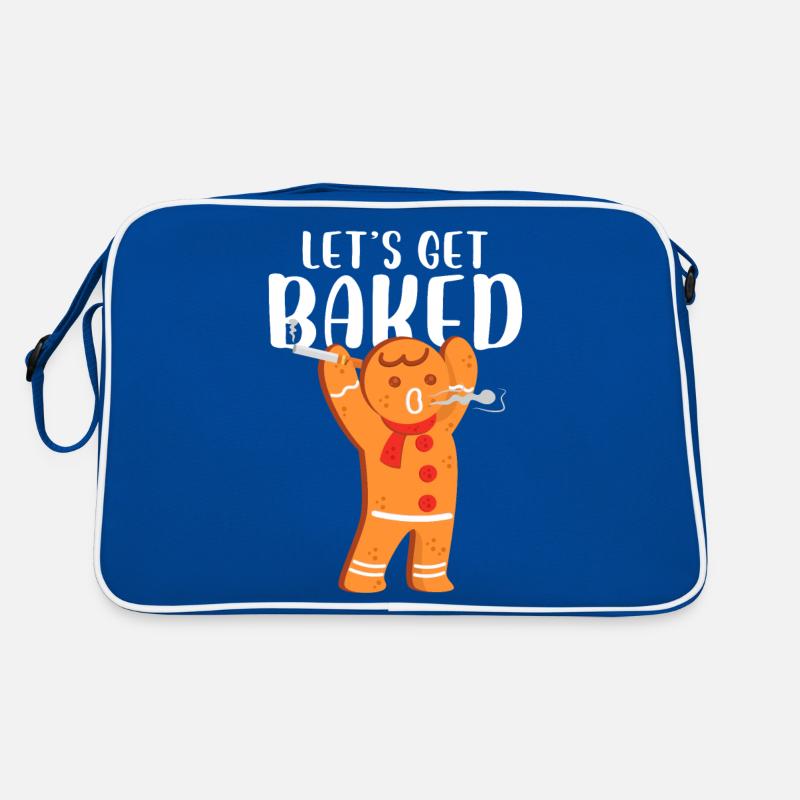 lets get baked Design for a baked cakes fan Retro Tasche