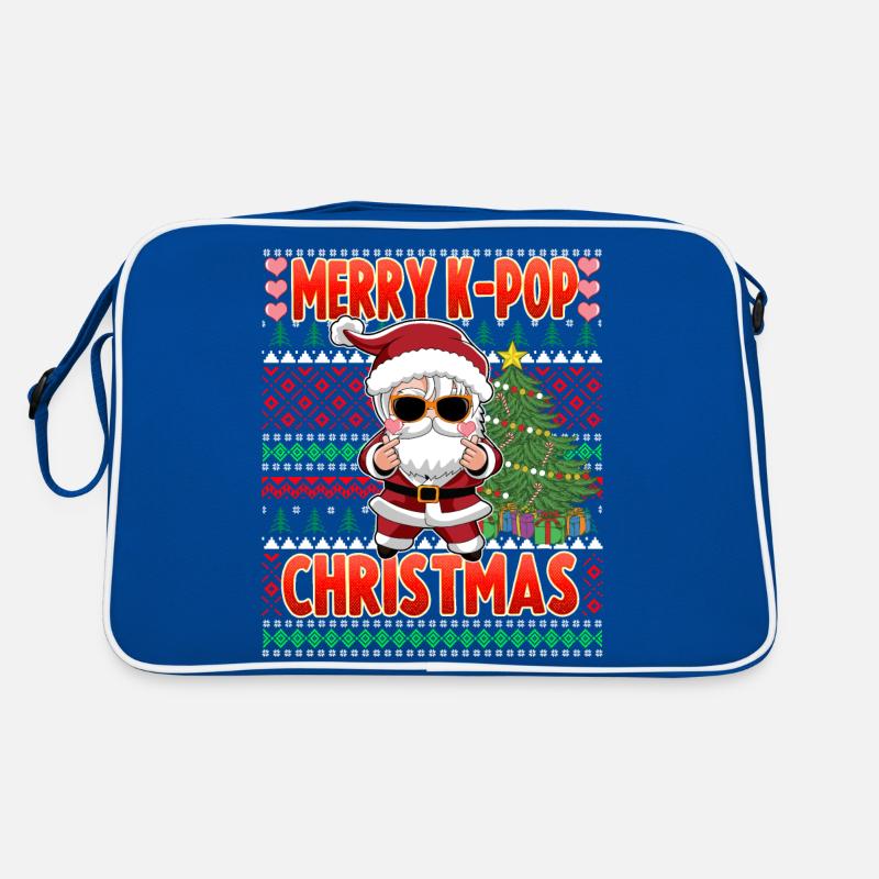 Joyeux Noël K-Pop Mignon Père Noël K Pop Sac Retro