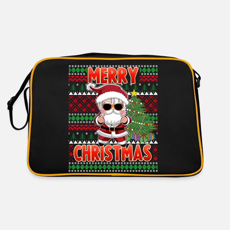 Cool K Pop Santa Claus Xmas K Pop Retro Bag