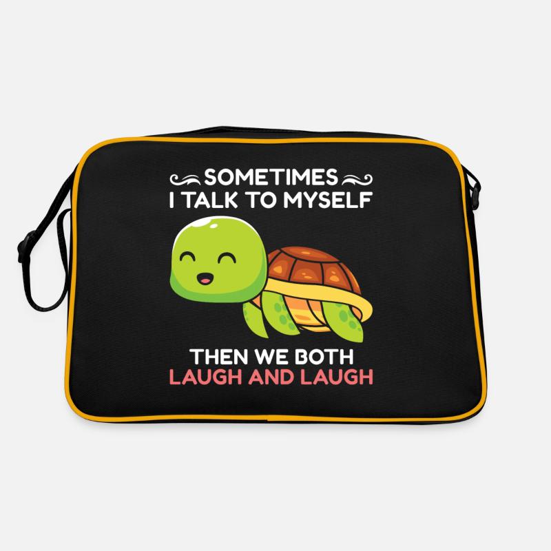 Funny Turtle Sea Turtle Sea Water Retro Bag